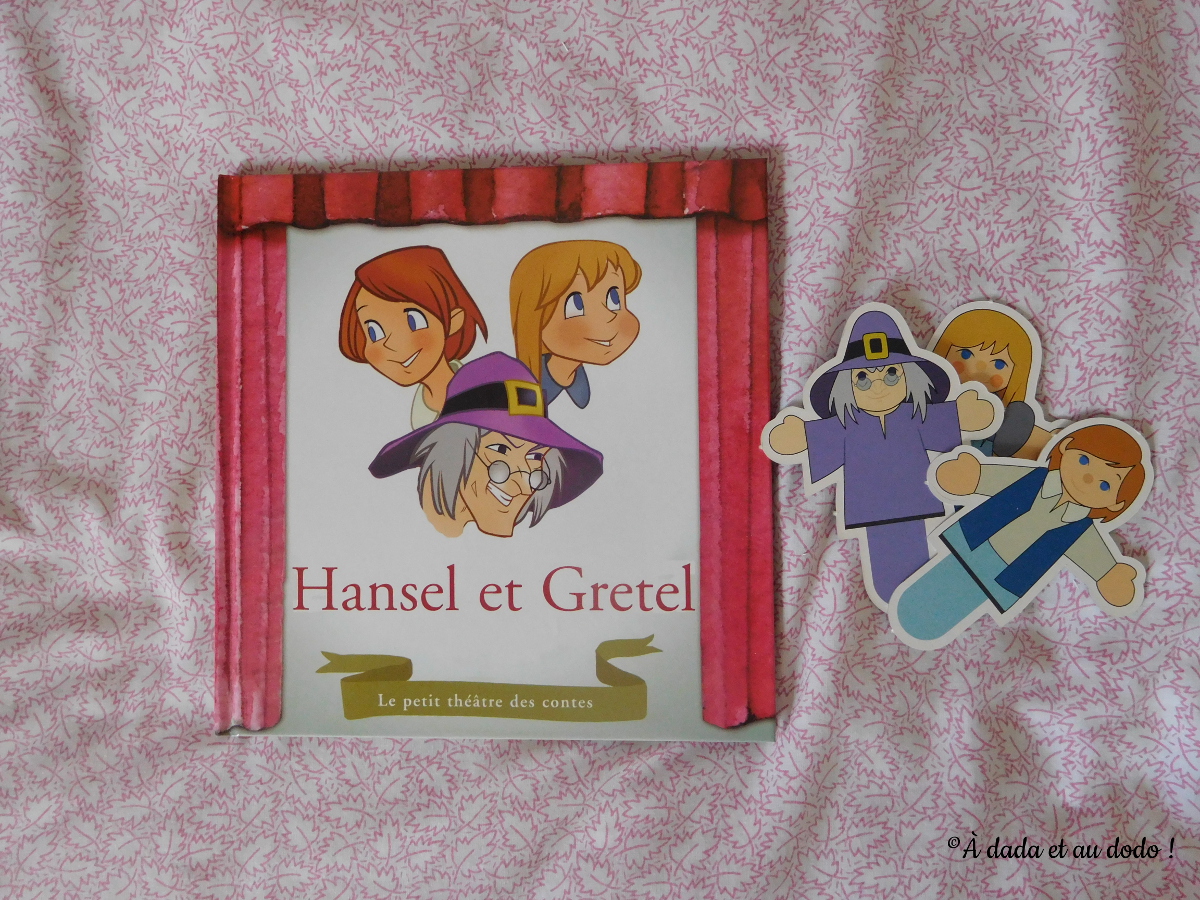 Le petit théâtre des contes, Hansel et Gretel : Couverture du la pièce de théâtre