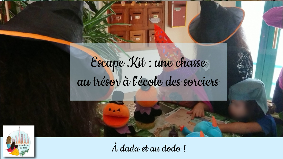 Escape game pour enfants : L'école ensorcelée (avec Escape Kit) 